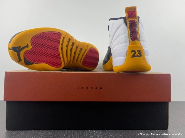 Official Maikesneakers Air China in Jordan 12 Years DR8887-100 25 0806